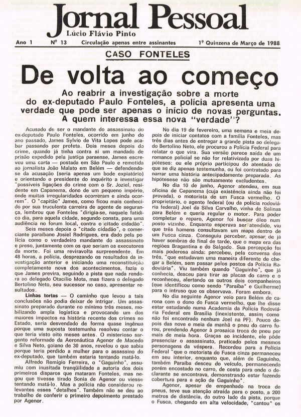 Jornal Pessoal